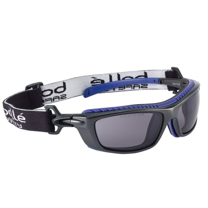 Bolle Safety BAXPSF Safety Goggles-Smoke