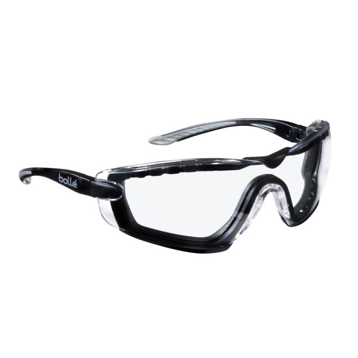 Bolle Safety COBFTPSI Platinum Safety Glasses with Foam Arms Clear