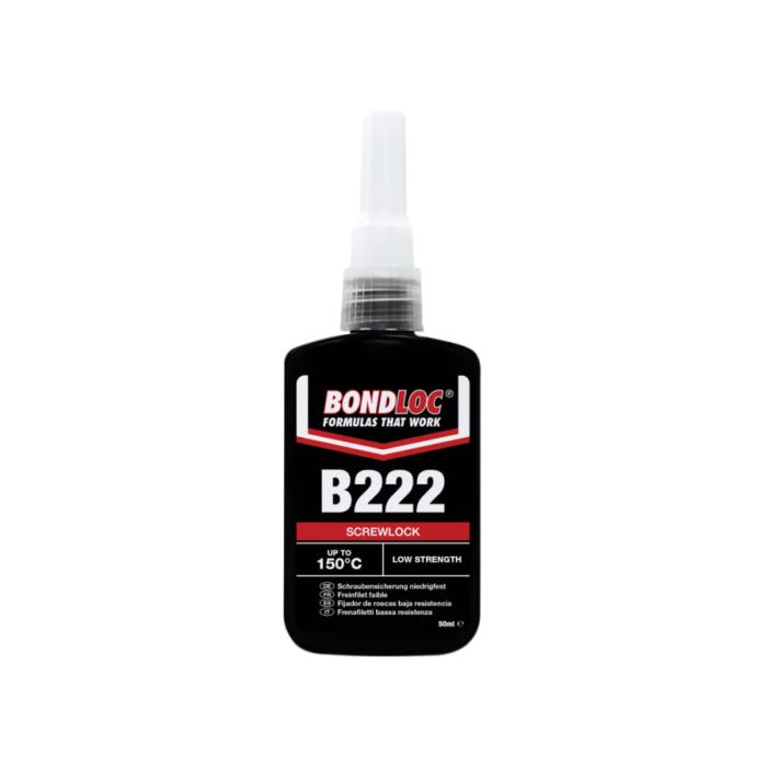 Bondloc B22250 50ml Low Strength Threadlocker