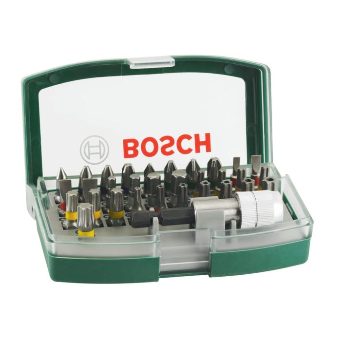 Bosch Powertool Accessories Bosch 2607017063 Screwdriving Set 32 Piece