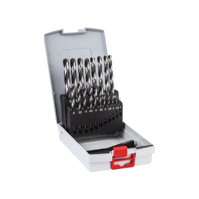 Bosch 2608577351 HSS Twist PointTeQ Drill Bit Set 1-10mm 19 Piece