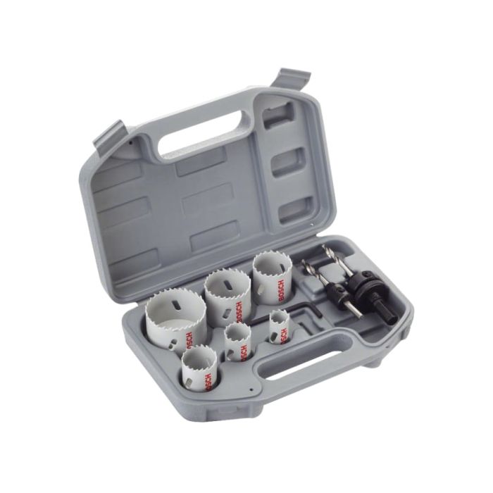 Bosch 2608580804 HSS Bi-Metal Hole Saw Set 20-64mm 9 Piece