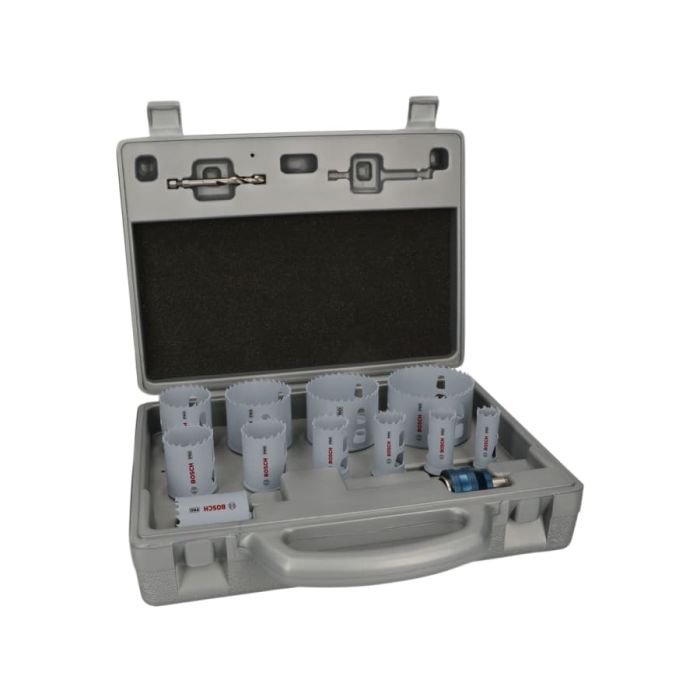 Bosch Powertool Accessories Bosch 2608594434 Multi Material Hole Saw Set 14 Piece