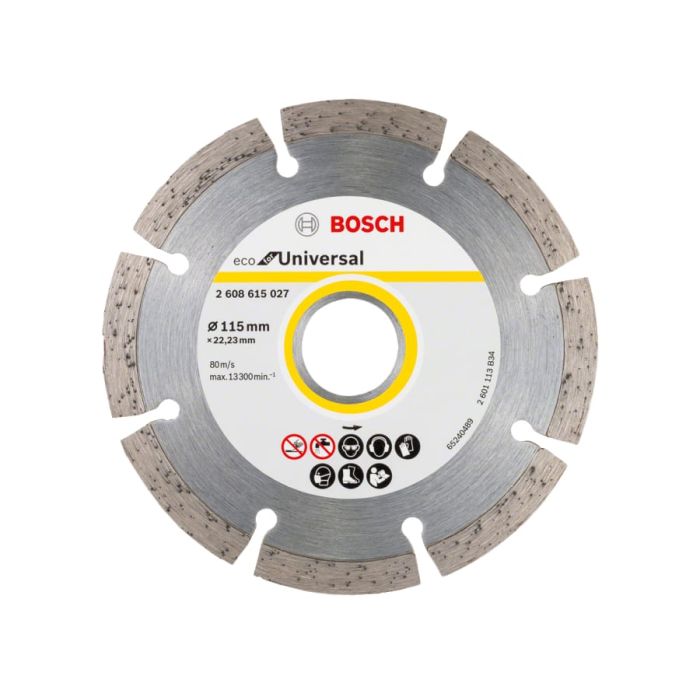 Bosch Powertool Accessories Bosch 2608615027 115mm Segmented Diamond Cutting Disc