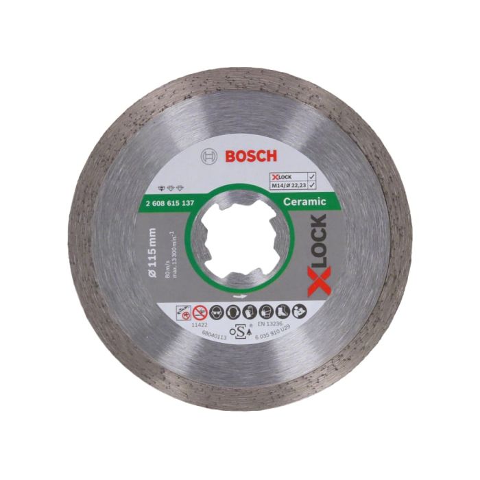 Bosch Powertool Accessories Bosch 2608615137 X-LOCK Standard for Ceramic Diamond Cutting