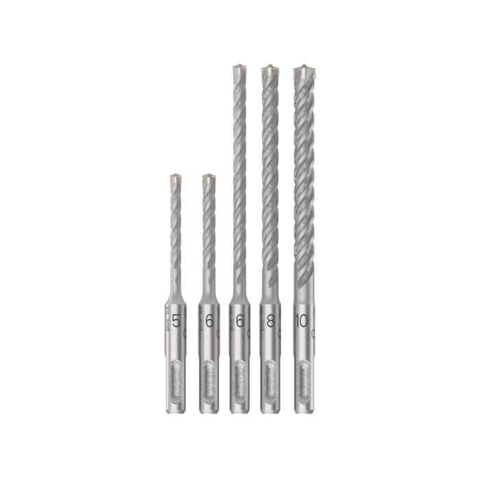 Bosch Powertool Accessories Bosch 2608833910 SDS Plus-5X Hammer Drill Bit Set 5 Piece