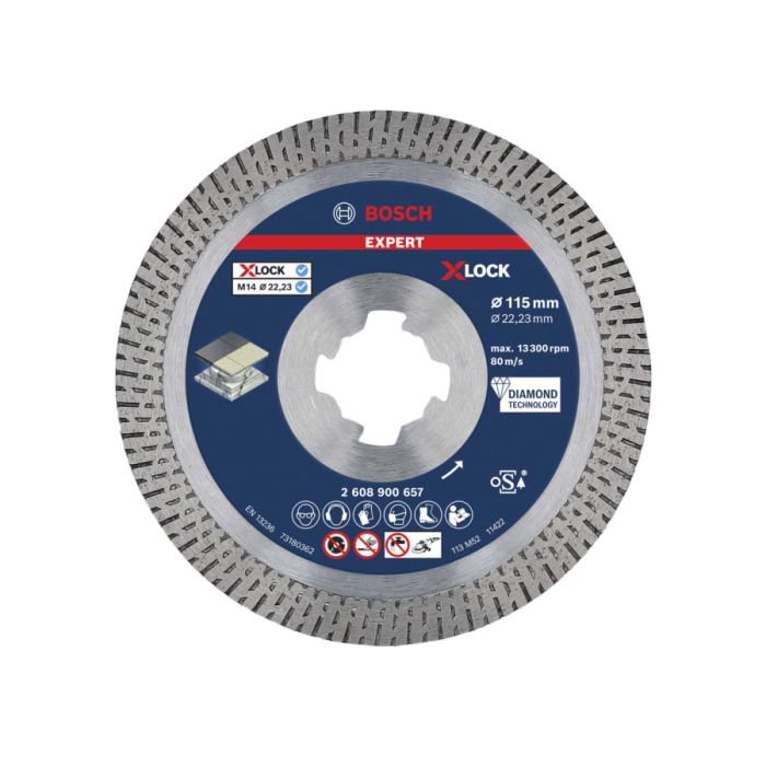 Bosch Powertool Accessories Bosch 2608900657 EXPERT Hard Ceramic Diamond Cutting Disc 115