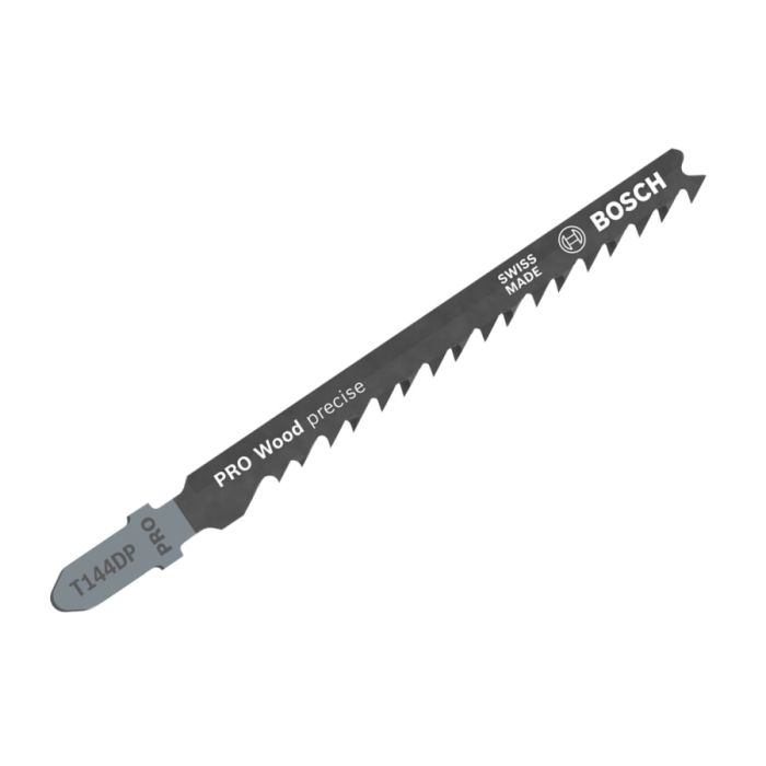 Bosch T144DP 100mm Jigsaw Blade for Wood with 5 Blades