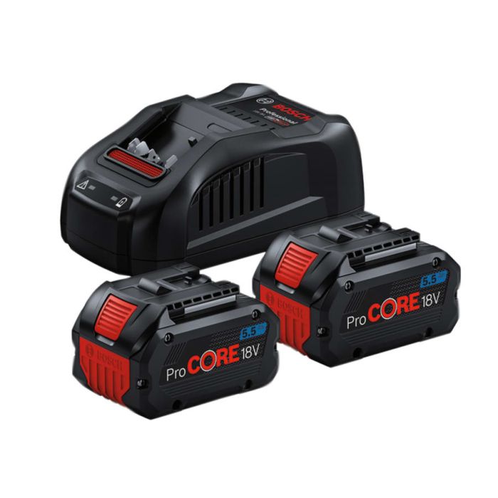 Bosch 1600A0214D ProCORE18V 5.5Ah Battery & Charger Starter Kit