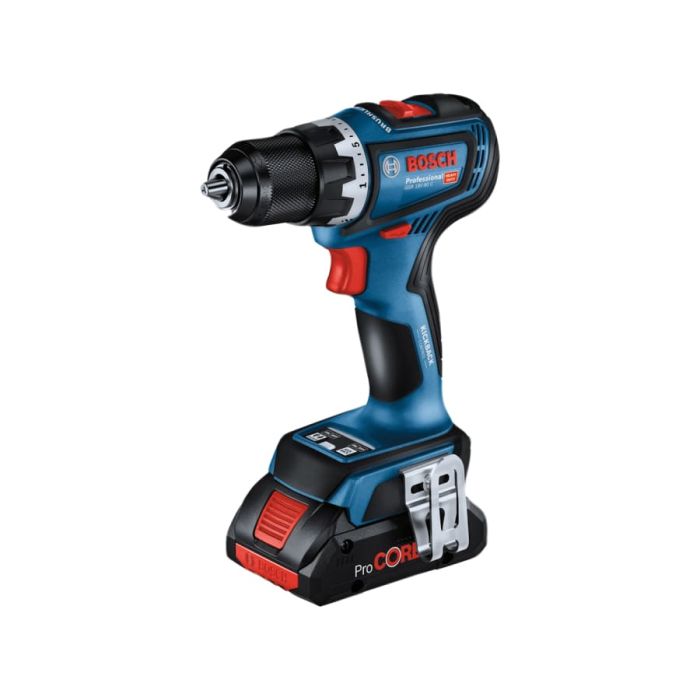 Bosch GSR 18V-90C Professional 18V Drill Driver with 2 × 4.0Ah Batteries