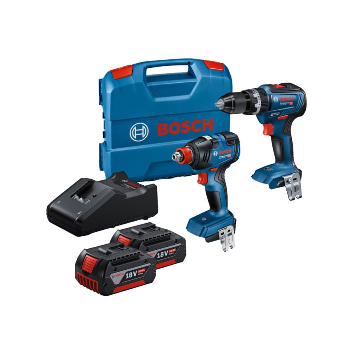 Bosch 0615990M71 18V Twin Pack with 2 × 5.0Ah Batteries