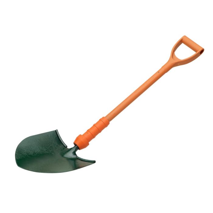 Bulldog PD5RM2INR Insulated Treaded Round Mouth Shovel