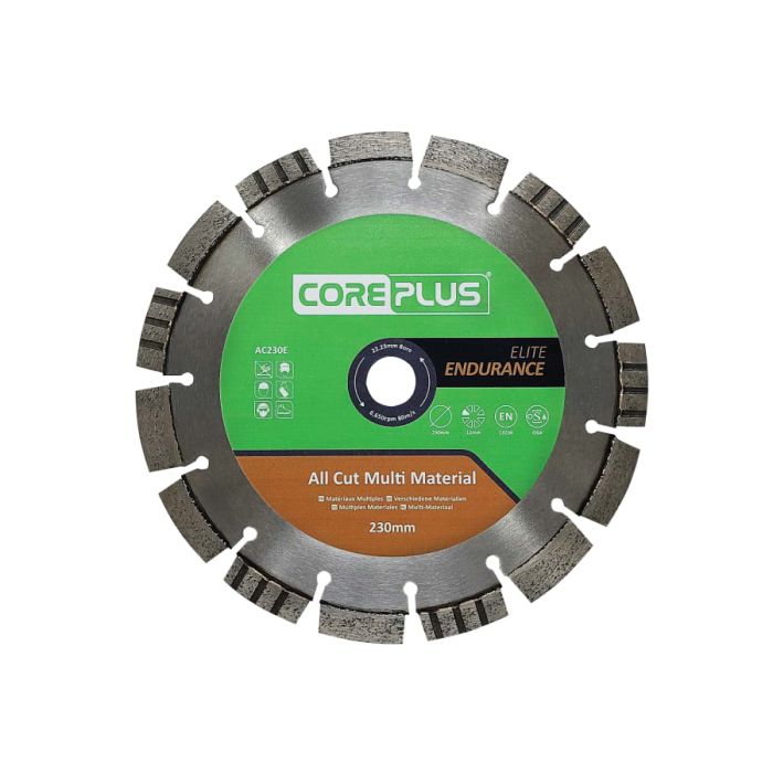 Coreplus CORDBAC230E 230mm All Cut Multi-Material Diamond Blade