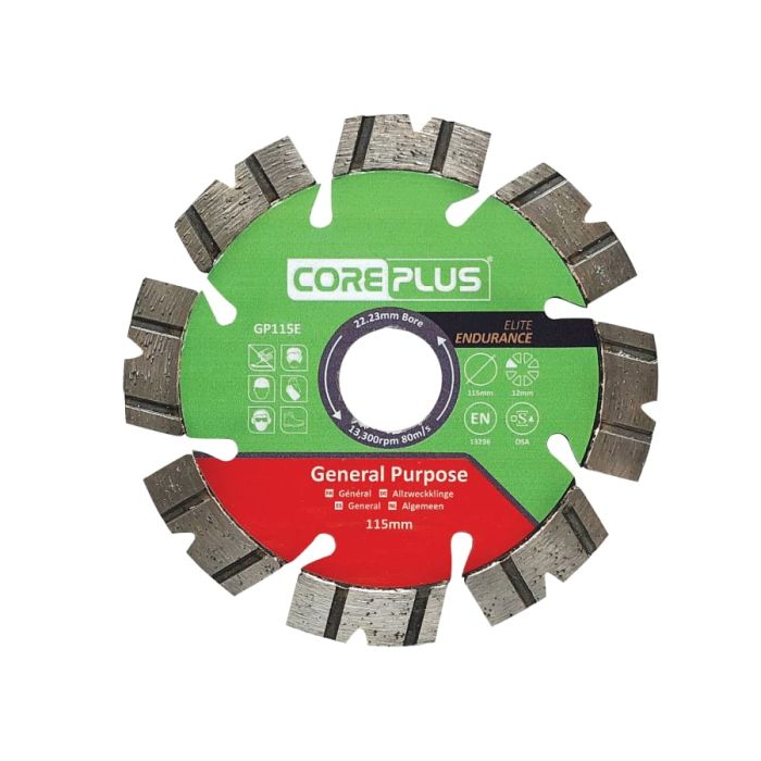 Coreplus CORDBGP115E 115mm Diamond Blade