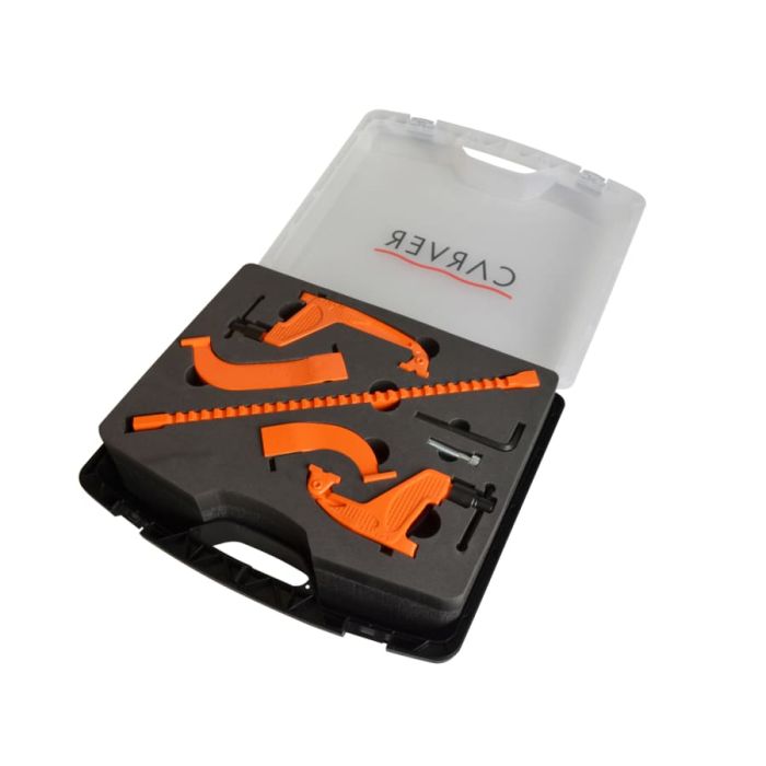 Carver C301242 Multiclamp 3-in-1 Clamp with Carry Case