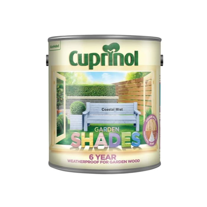 Cuprinol 5122395 Garden Shades Coastal Mist 2.5 Litre