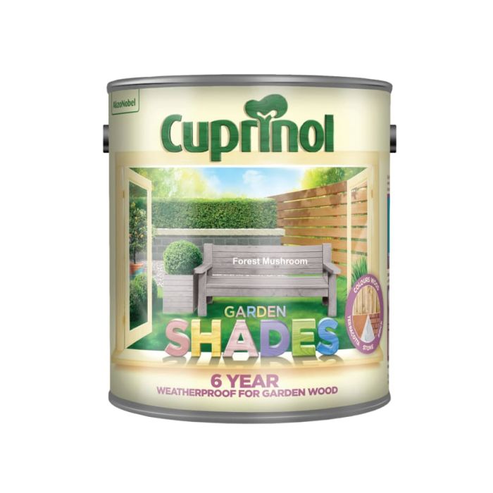 Cuprinol 5232387 Garden Shades Forest Mushroom 2.5 Litre