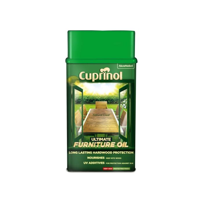 Cuprinol 5212402 Ultimate Furniture Oil Clear 1 Litre
