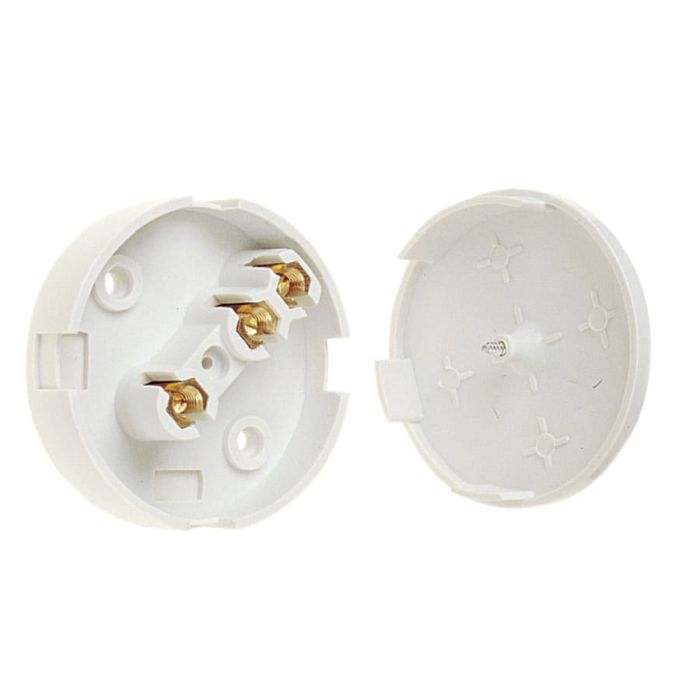 Dencon 4044WNB 30A 3 Terminal Junction Box White