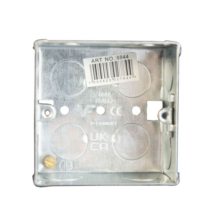 Dencon 8844NB 1-Gang 35mm Metal Back Box