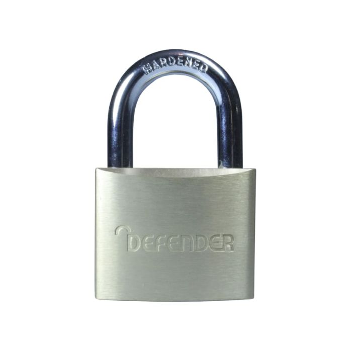 Defender DFBP4Q 40mm Brass Padlock Quad Pack