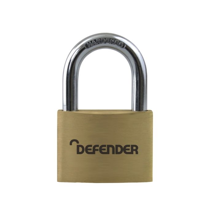 Defender DFBP5 50mm Brass Padlock