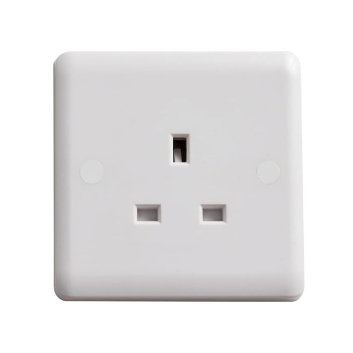 Deta Vimark VC1206 1-Gang 13A Unswitched Socket