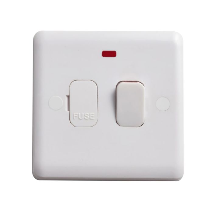 Deta Vimark VC1371 13A Fused Switched Spur with Neon