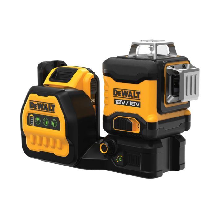 Dewalt Power Tools Dewalt DCE089D1G18GB 12/18V 3 x 360° Green Multi-Line Laser with 1 ×