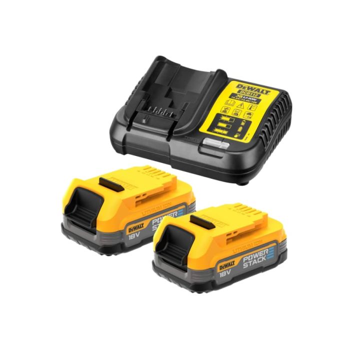 Dewalt Power Tools Dewalt DCB1102E2GB 18V XR POWERSTACK Starter Kit