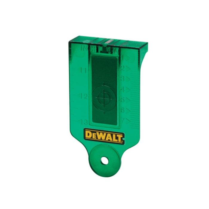 Dewalt Power Tools Dewalt DE0730GXJ Green Laser Target Card
