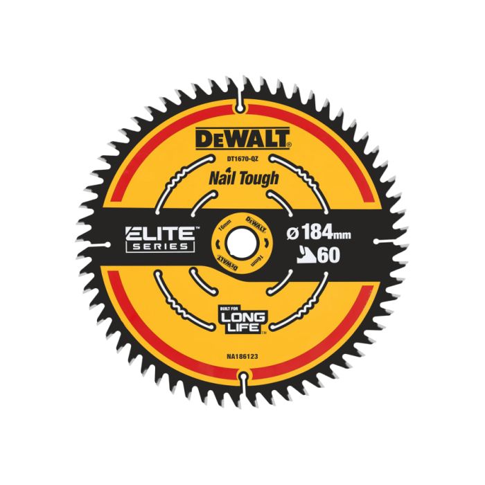 Dewalt DT1670QZ 184mm x 16mm x 60T Mitre Saw Blade