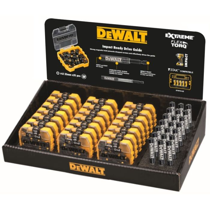 Dewalt DT70556TQZ 25mm PZ2 Impact Screwdriver Bit with 25 Pieces
