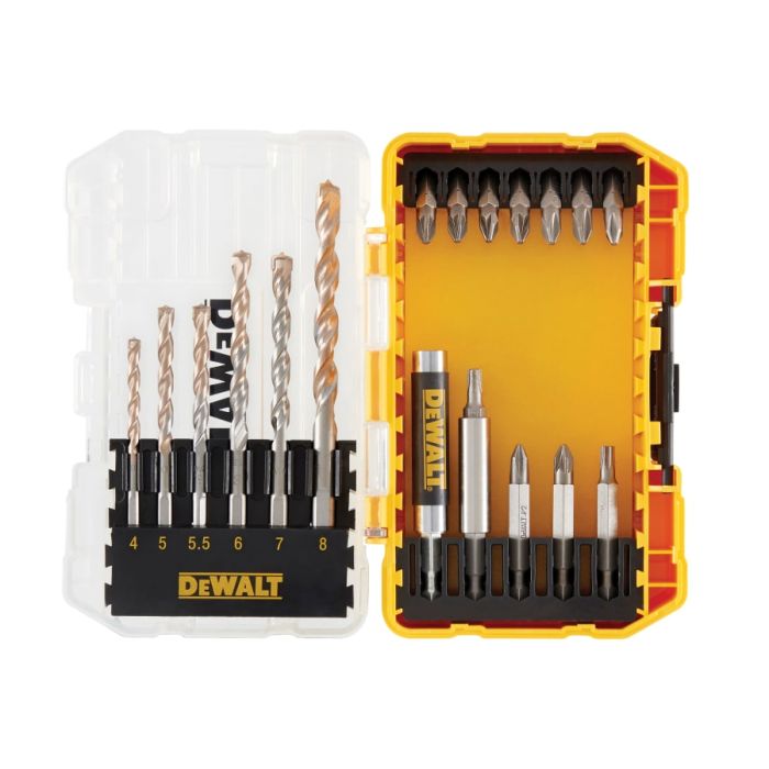 Dewalt Power Tools Dewalt DT70712QZ Extreme Masonry Drill Drive Set 19 Piece