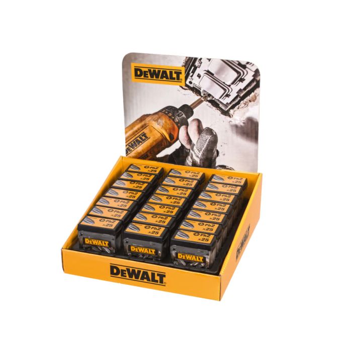 Dewalt Power Tools Dewalt DT71522QZ PH2 25mm Screwdriver Bits 21 x Packs of 25