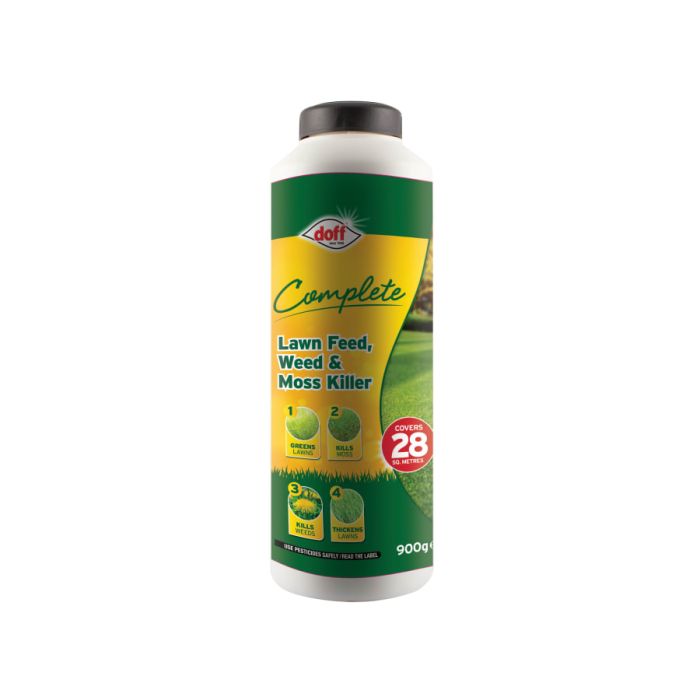 Doff FLMA00DOF Lawn Feed, Weed & Moss Killer 1kg