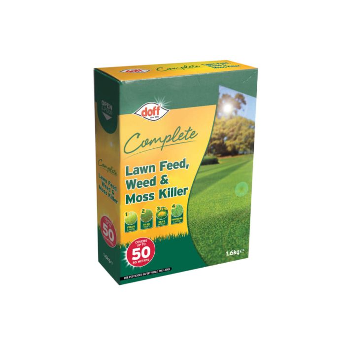 Doff FLMA60DOF Lawn Feed, Weed & Moss Killer 1.6kg