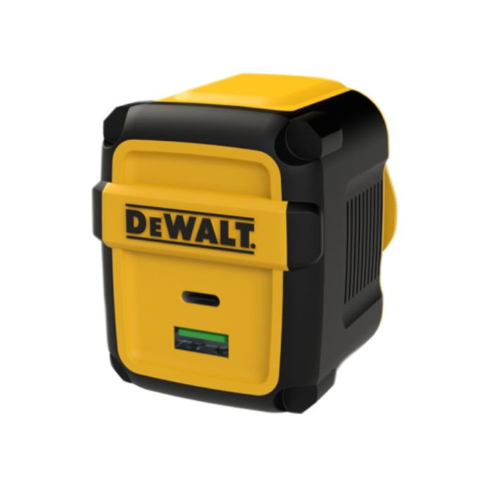 Dewalt Telecoms 1310872DWG 2-Port 49.5W PD Wall Charger