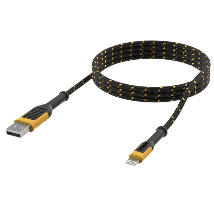 Dewalt Telecoms 1311325DWG USB A to Lightning Charging Cable 1.8m