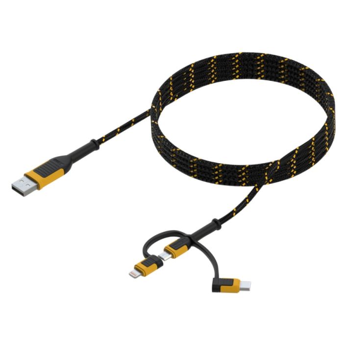 Dewalt Telecoms 1311356DWG 3-in-1 Combo Cable 1.8m