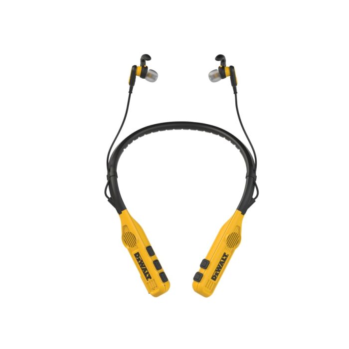 Dewalt Telecoms 1902093DWG Neckband Earphones with Built-in Speakers