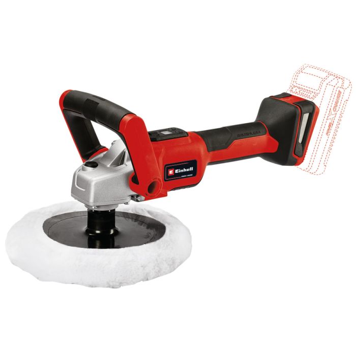 Einhell CE-CP 18/180 Li E-Solo 18V Polisher with 180mm Pad Bare Unit