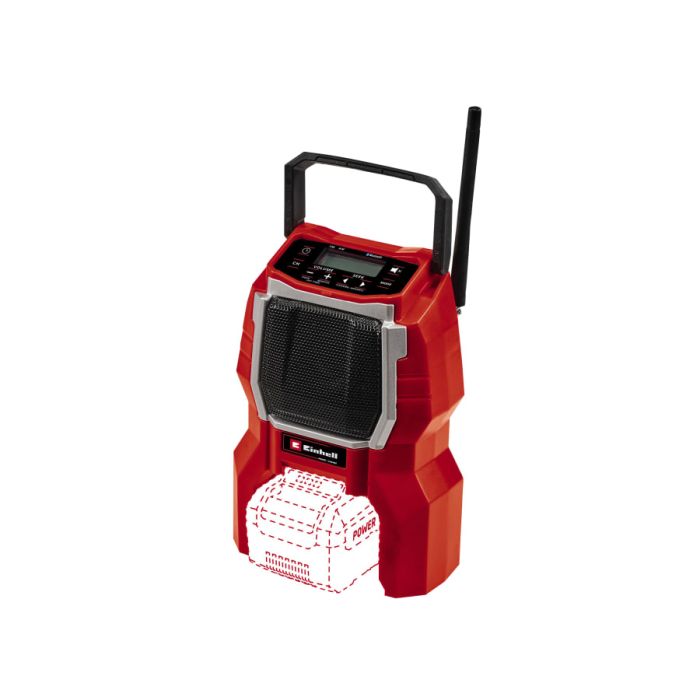 Einhell TC-RA 18 Li BT-Solo 18V Cordless Radio Bare Unit