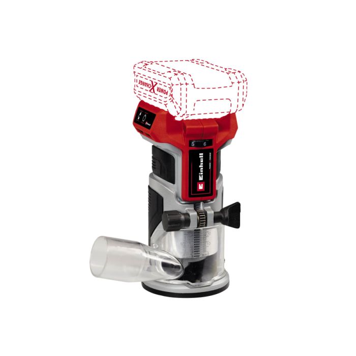 Einhell TP-ET 18 Li BL 18V Palm Router Bare Unit