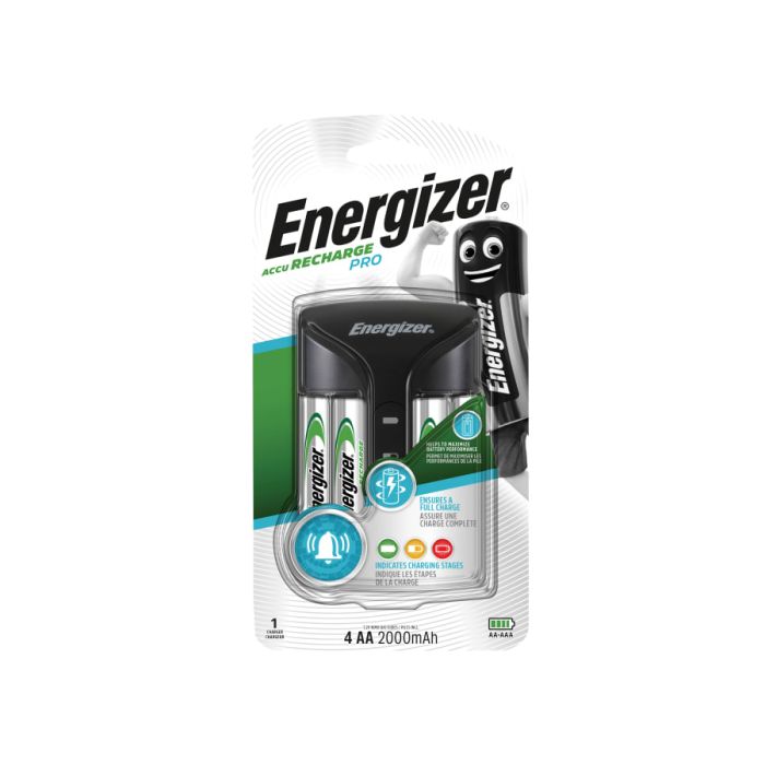 Energizer S8800 Recharge Pro Charger with 4 × AA Batteries