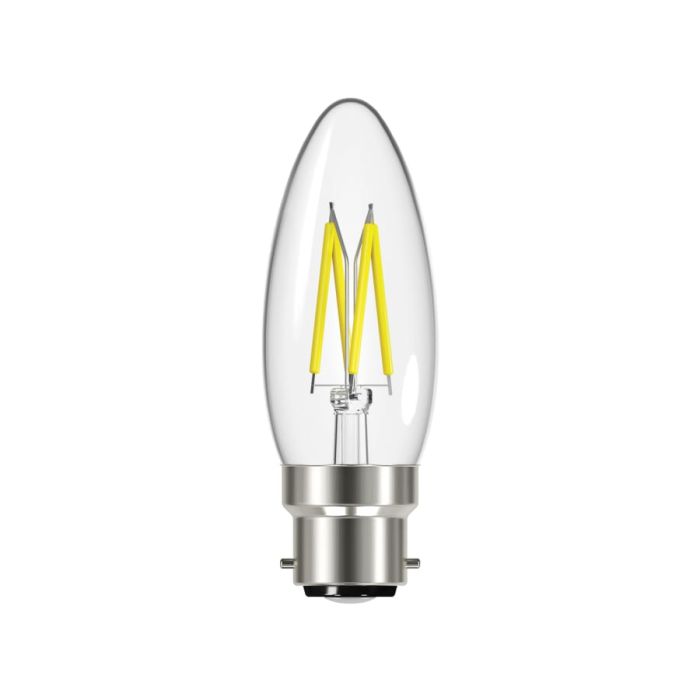 Energizer S12868 4W Warm White LED Candle Bulb B22