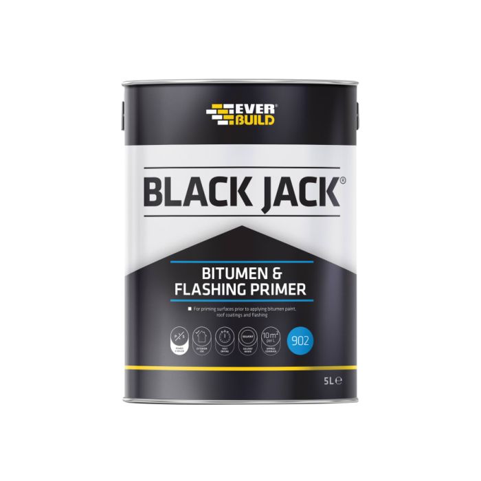 Everbuild Sika Everbuild 486986 Bitumen & Flashing Primer 5 Litre