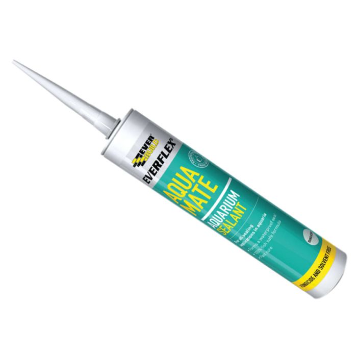 Everbuild Sika Everbuild 489687 295ml Transparent Silicone Sealant
