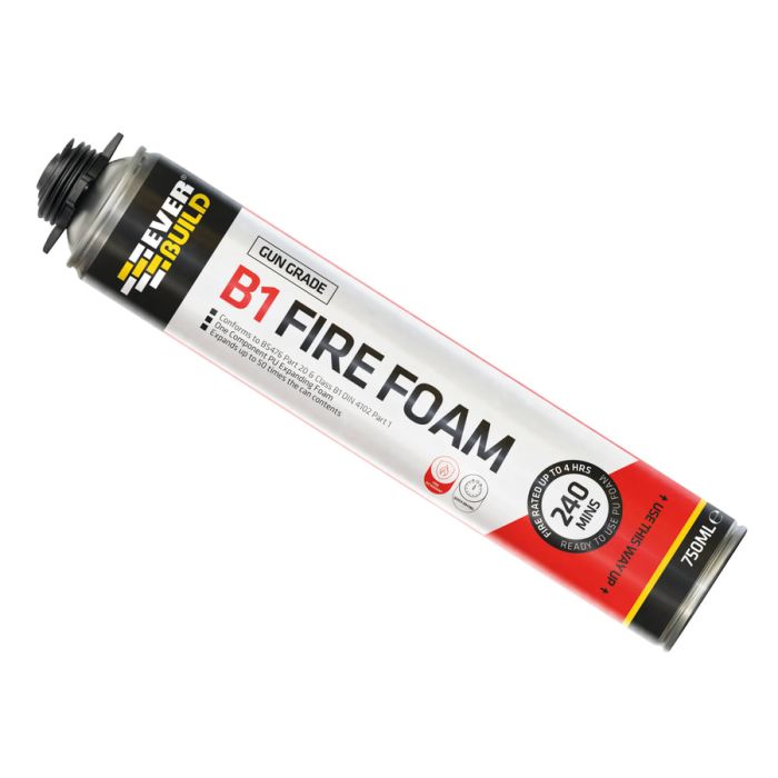 Everbuild Sika Everbuild 488715 Fire Foam B1 Gun Grade Aerosol 750ml