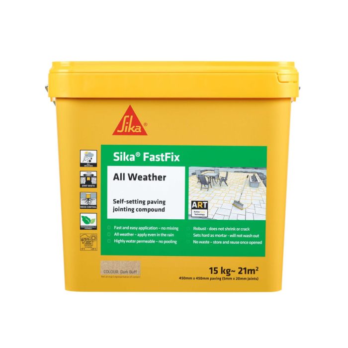 Everbuild Sika Everbuild 669017 FastFix All Weather Dark Buff 15kg